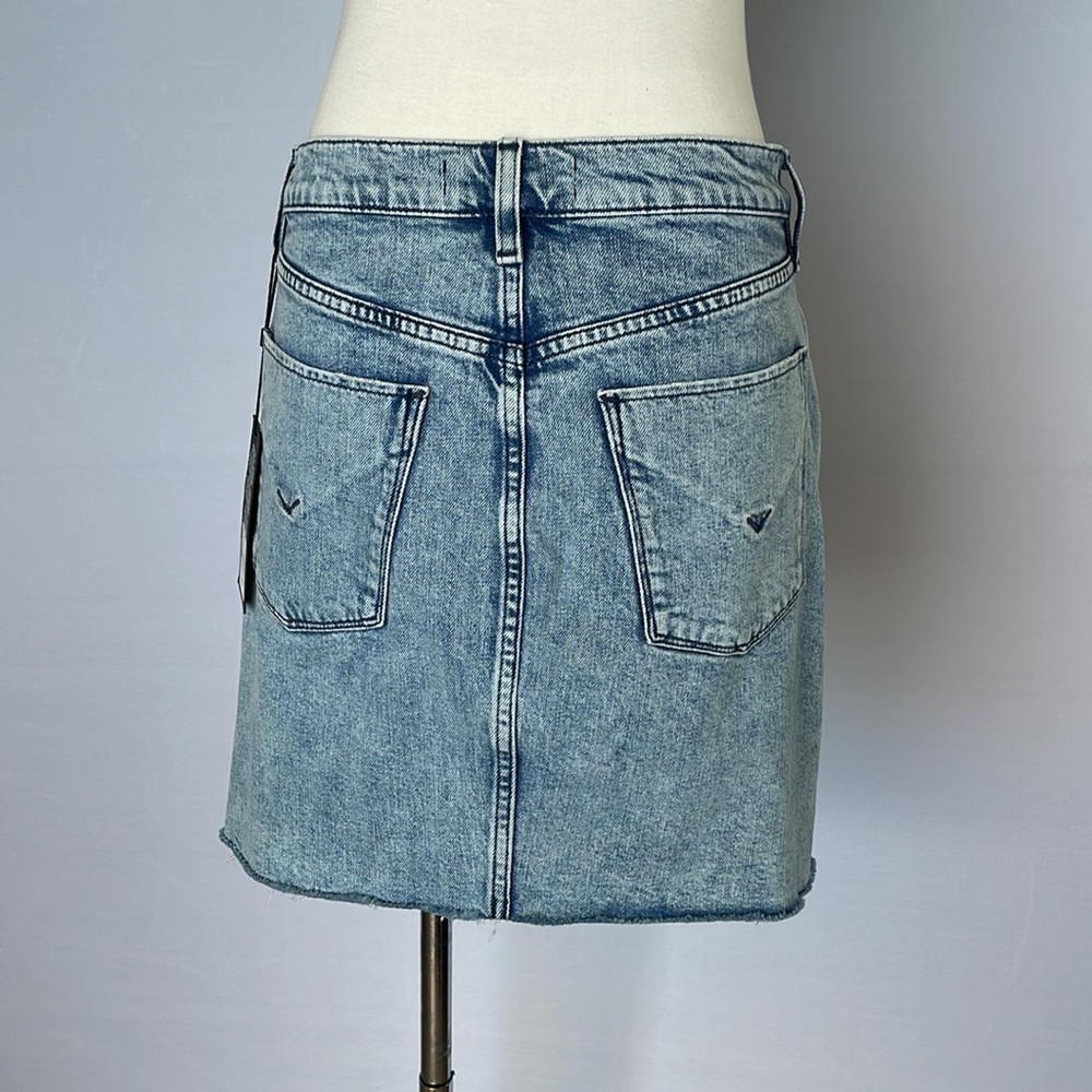 NWT Hudson Viper Stretchy Jean Skirt Size 28 Waist - Picture 7 of 13